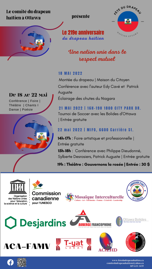 Flyer Celebration du drapeau haitien 2022 Fin3